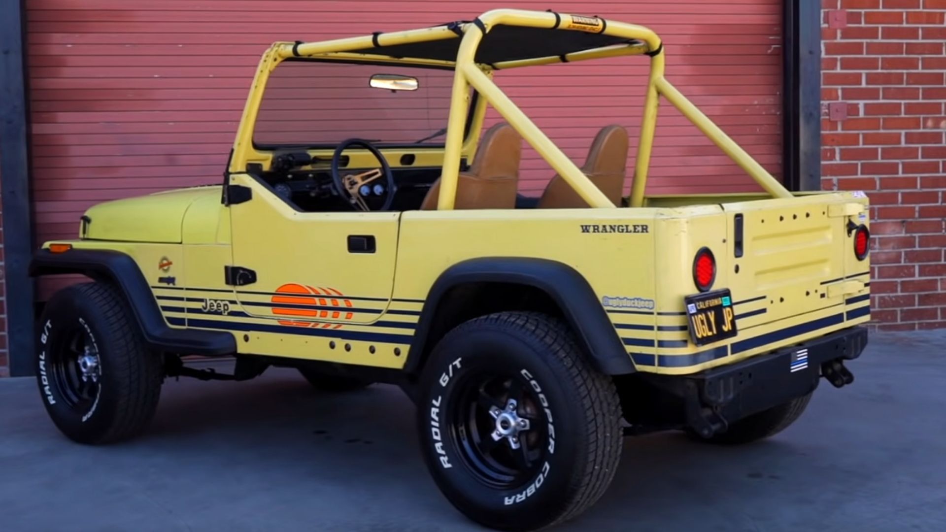 Jeep Wrangler Has A Budget V8 Swap