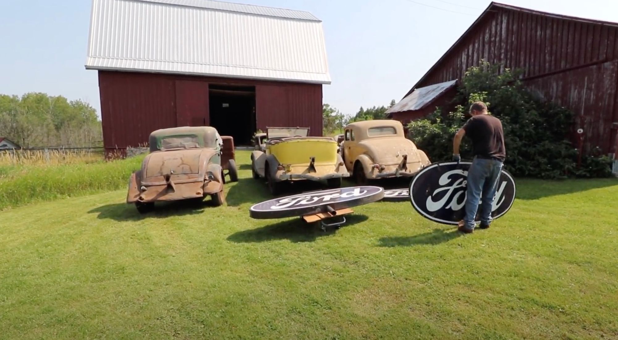 Huge Collection Of 1930s Ford Barn Finds Explored | Classic & Collector Cars