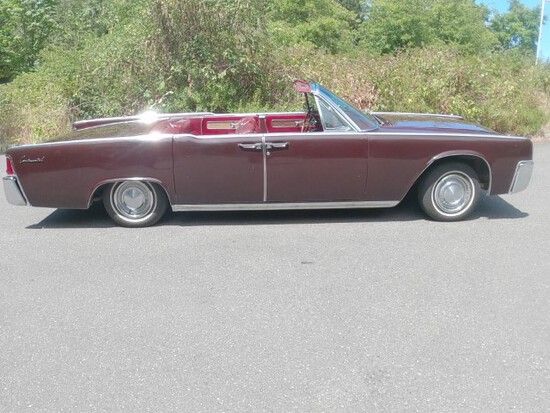 1962 Lincoln Continental Convertible With Suicide Doors