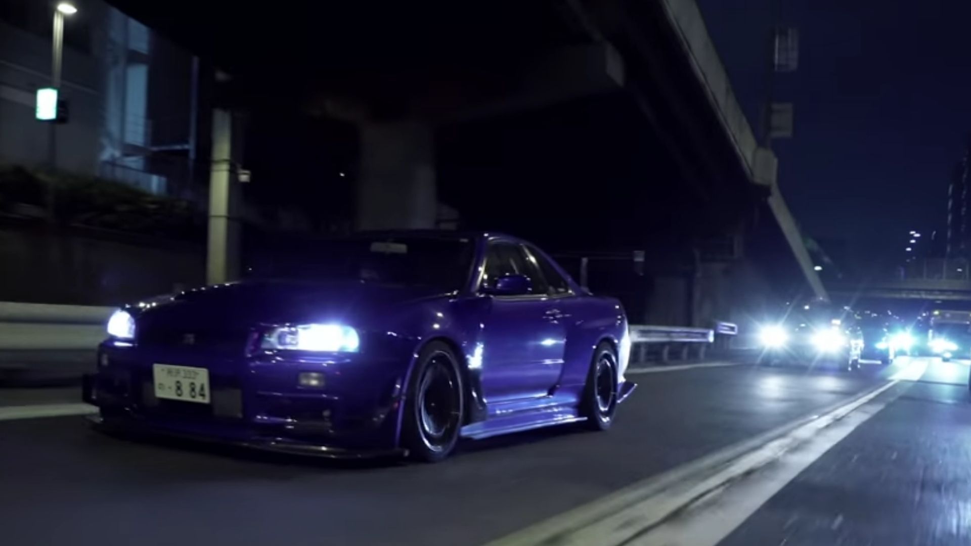900 Hp Nissan R34 Gt R Plays In Tokyo 900 Hp Nissan R34 Gt R Plays In Tokyo