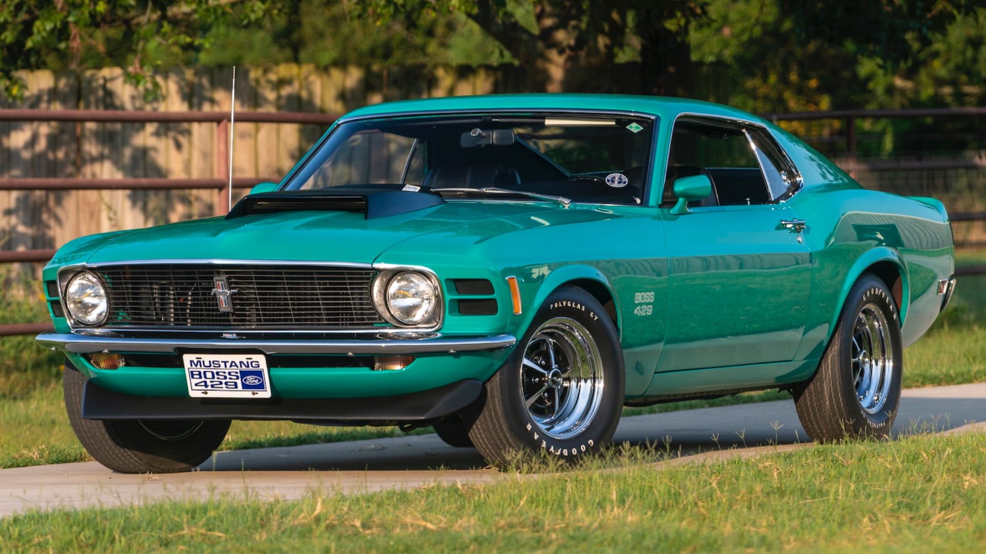 Own Concours Gold 1970 Ford Mustang Boss 429 Fastback Magic