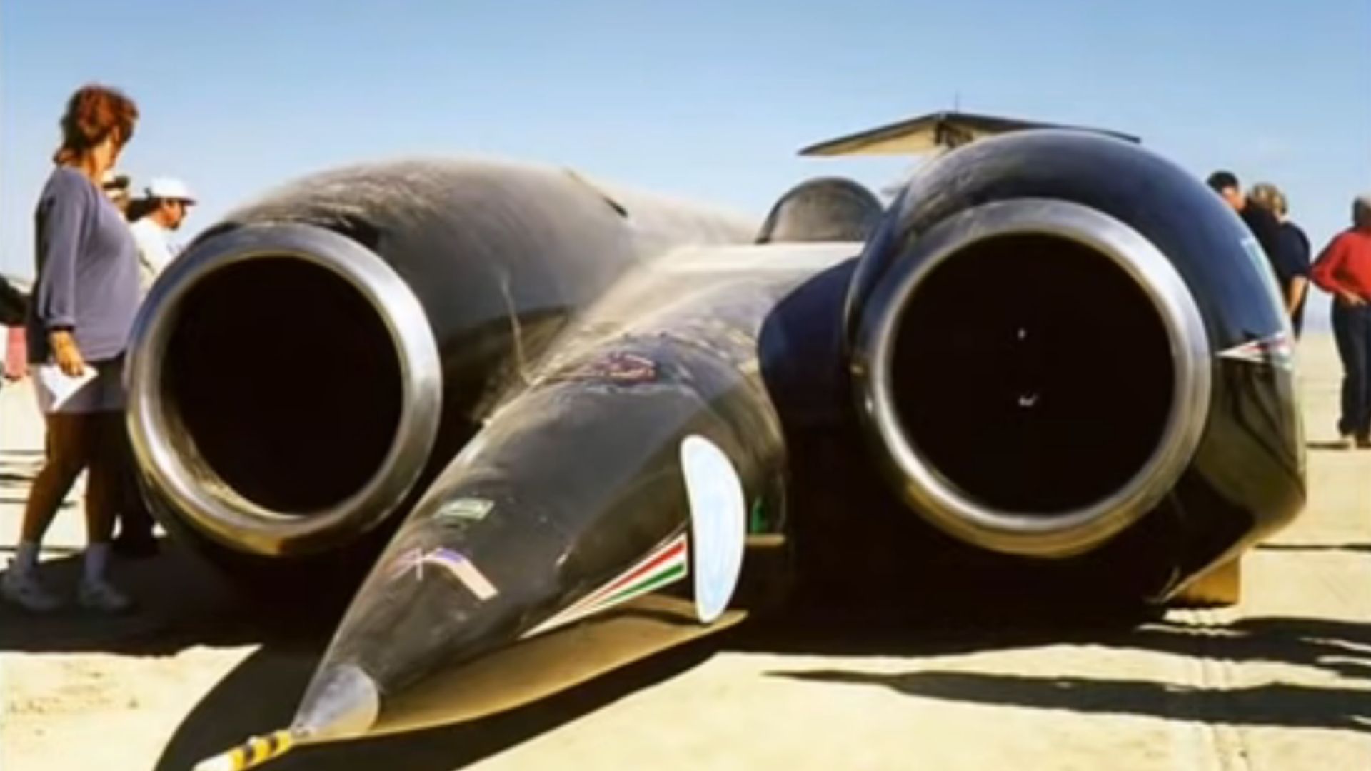 Thrust Ssc Is So Fast It Creates Sonic Booms