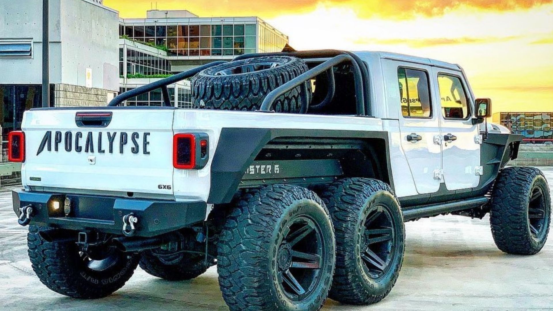 Stolen Apocalypse Hellfire 6X6 Jeep Recovered