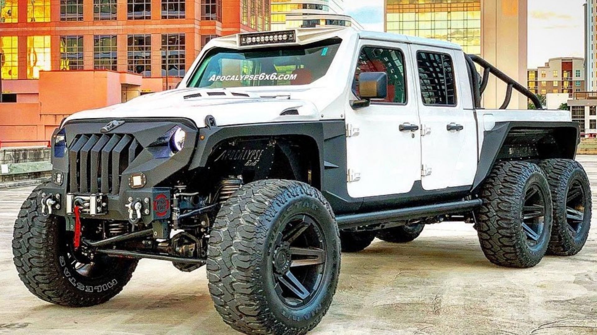 Stolen Apocalypse Hellfire 6X6 Jeep Recovered Stolen Apocalypse Hellfire 6X6 Jeep Recovered