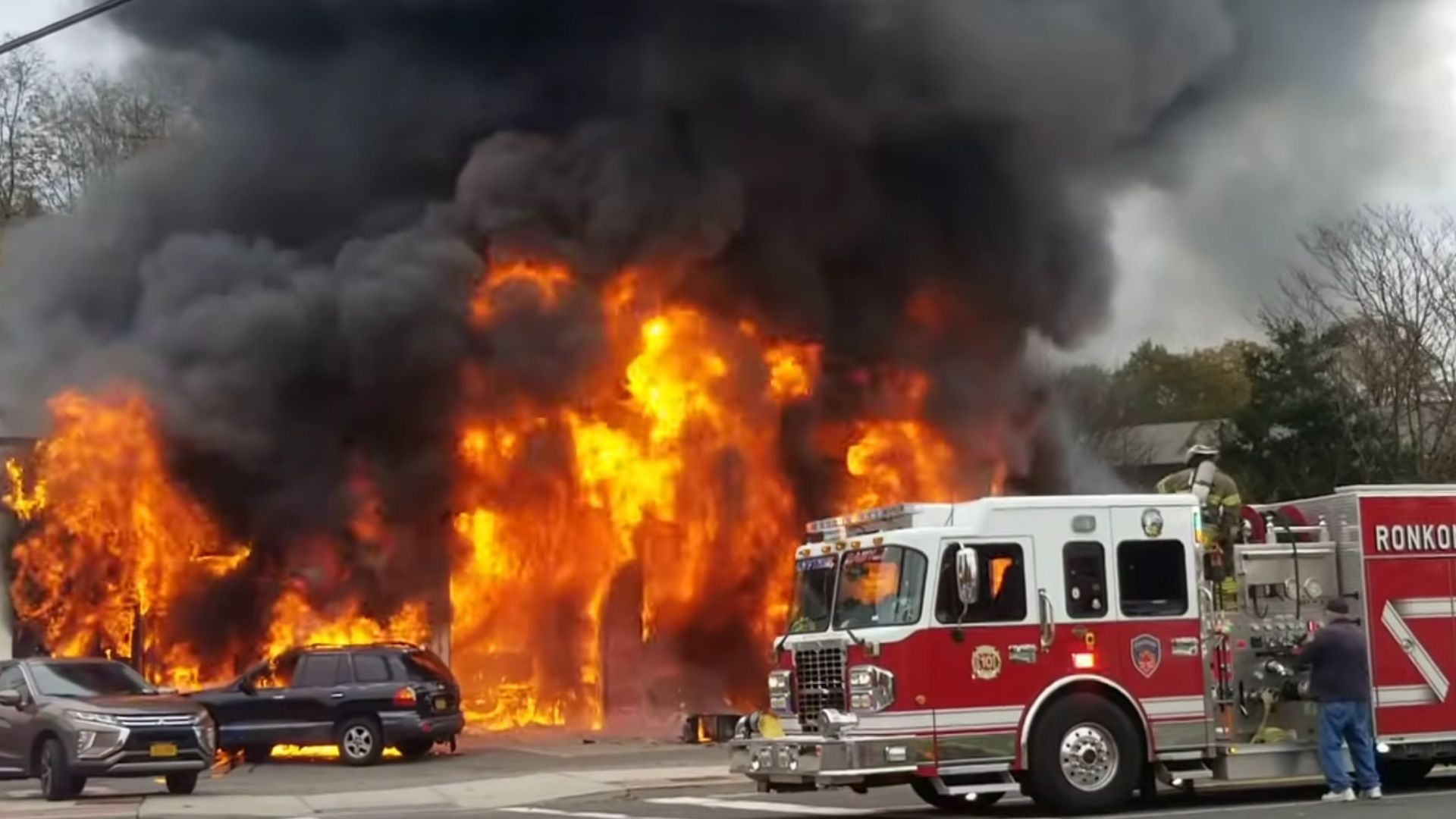 Fire-Ravages-Classic-Car-And-Motorcycle-