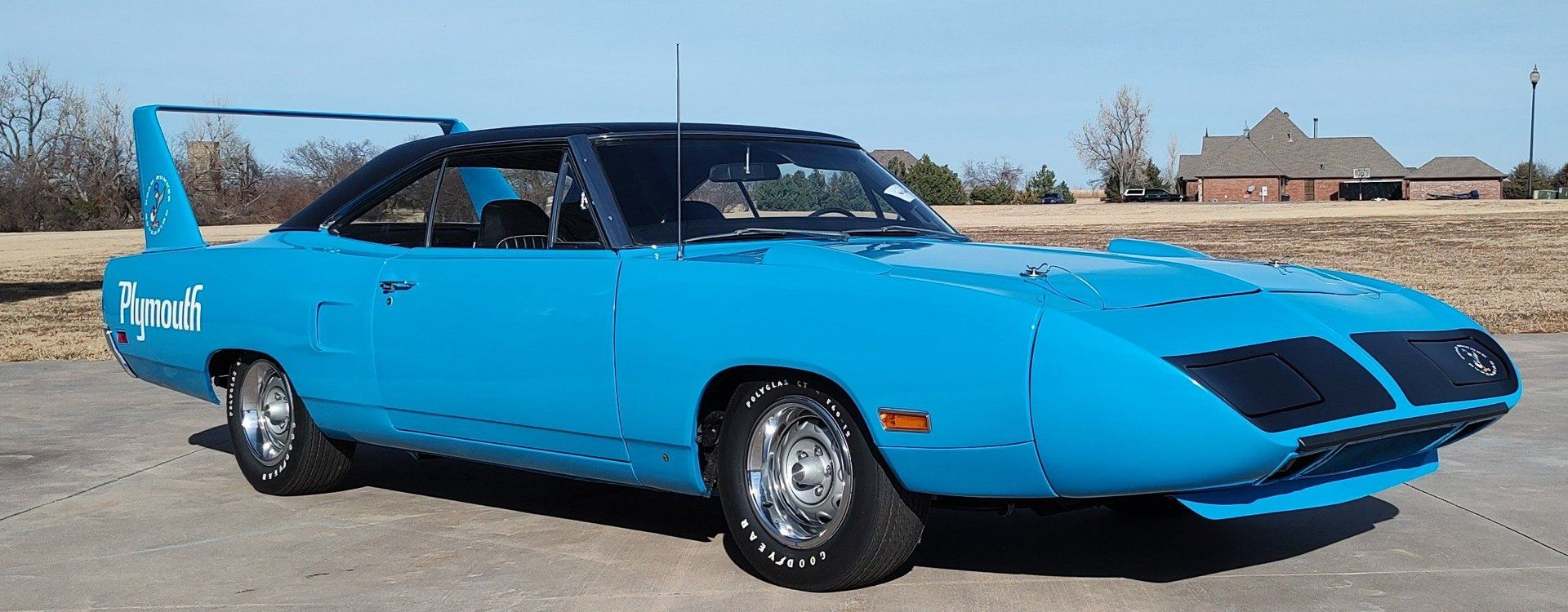 Petty Blue 1970 Plymouth Superbird