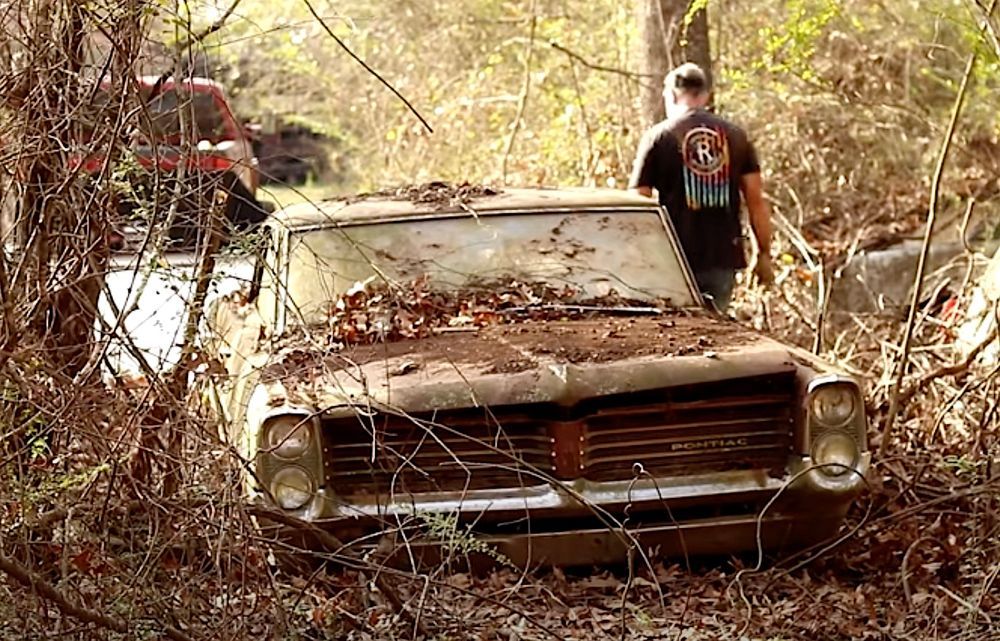1964 Pontiac Catalina Turns Up In Abandoned Forest Grave