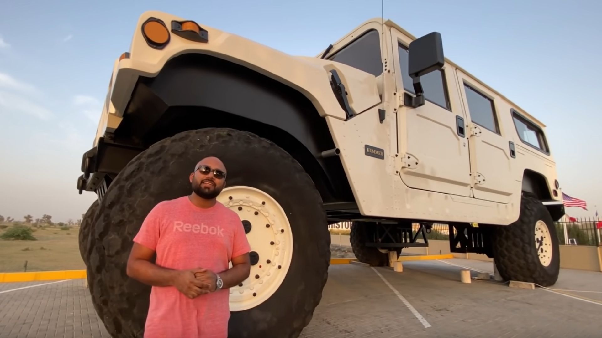 Rainbow Sheikh Built A Huge Hummer H1