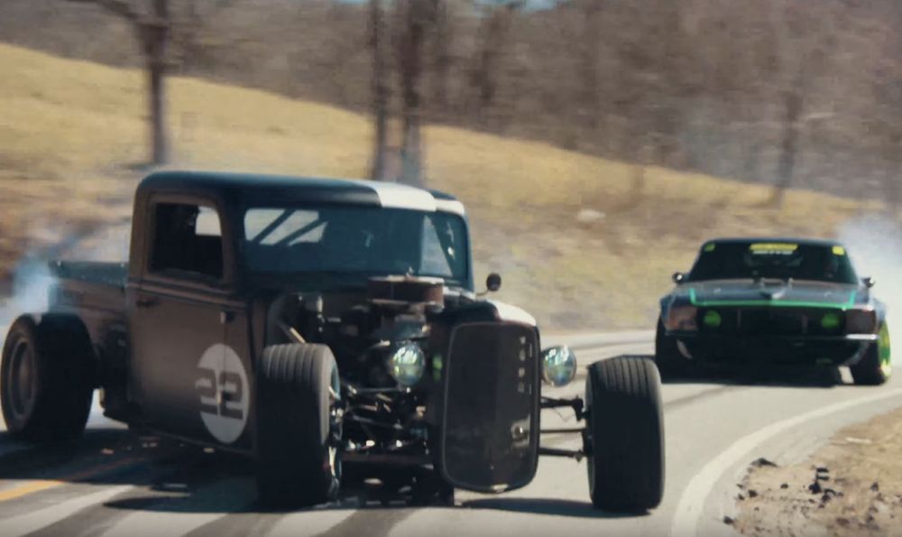 Epic Touge Battle Between Two Very Different American Icons