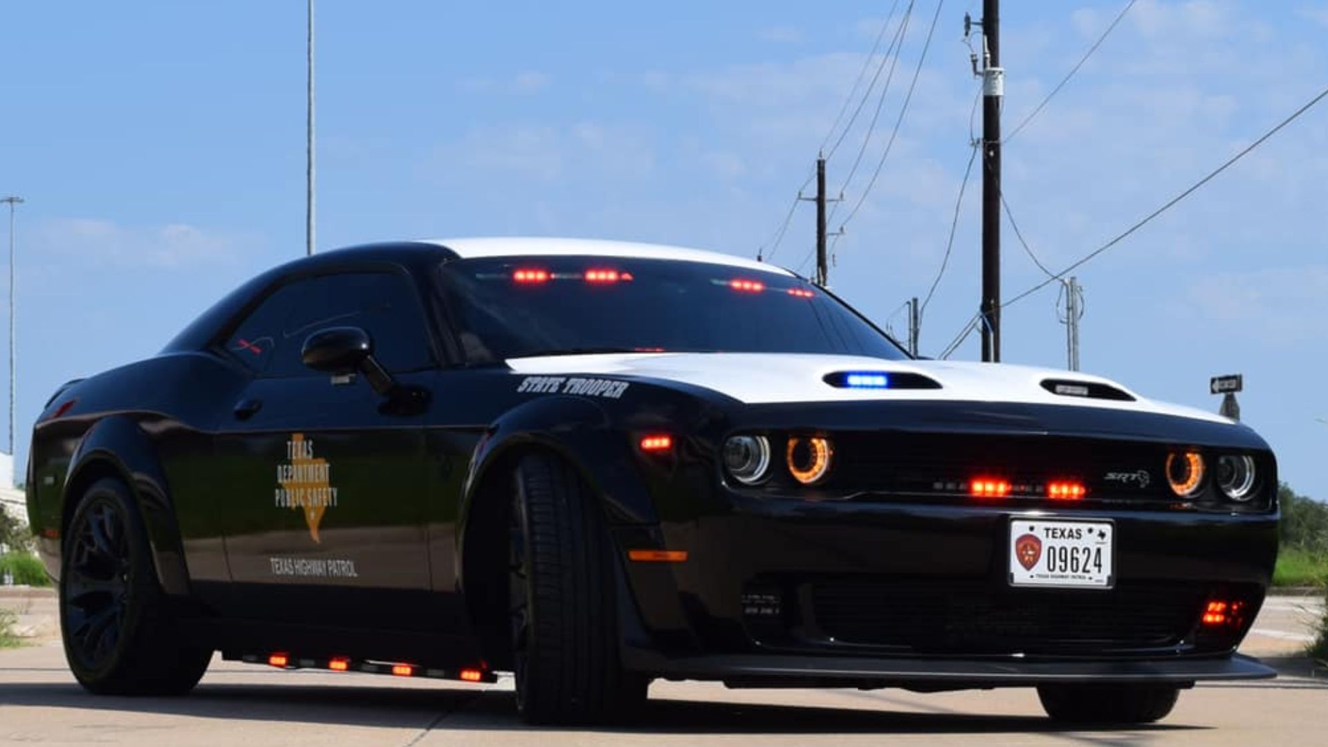 Modified Dodge Hellcat Police Car Will Catch You