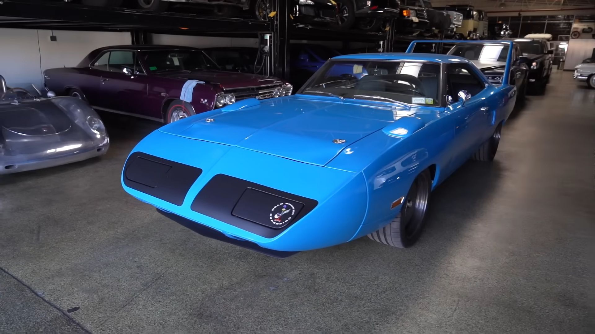 Plymouth Superbird Restomod Handing Out Losses With Hellcat Swap