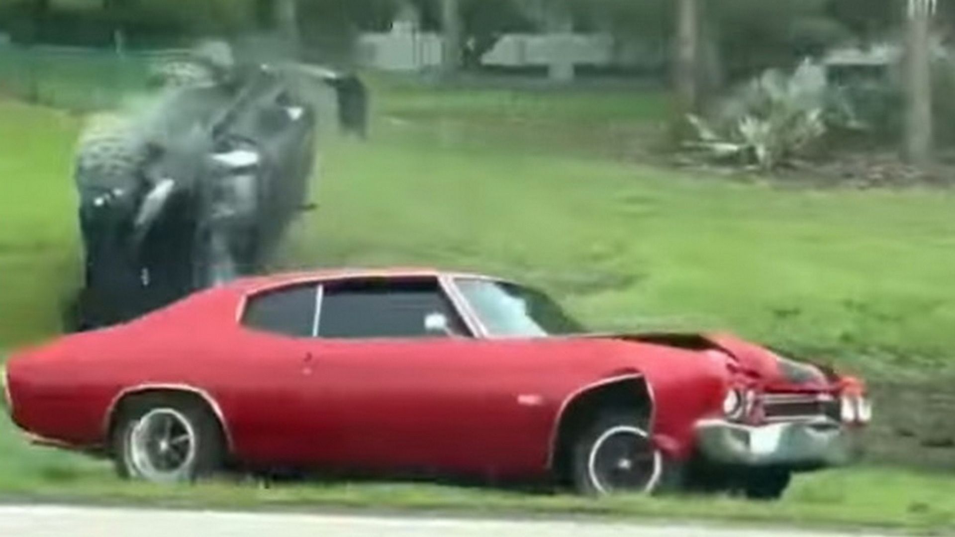 Chevelle Flips Minivan On The Highway