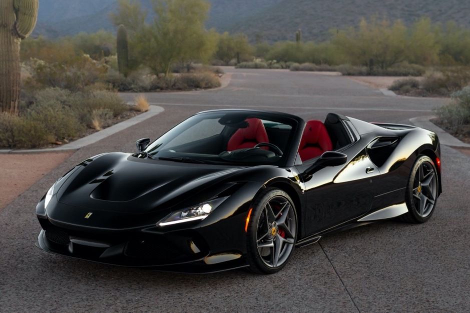 Rare Ferrari F8 Spider In Stunning Color Combo