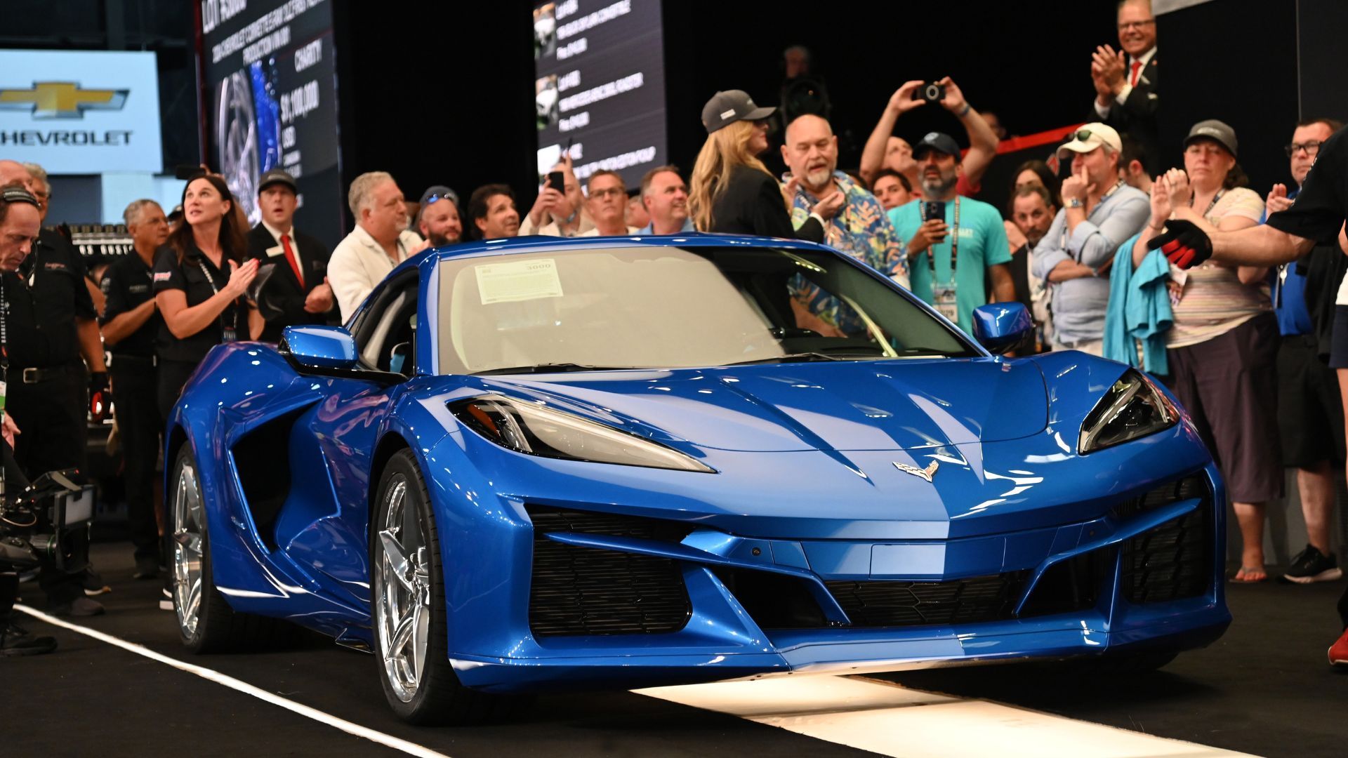 First Corvette E-Ray Sells For $1.1 Million