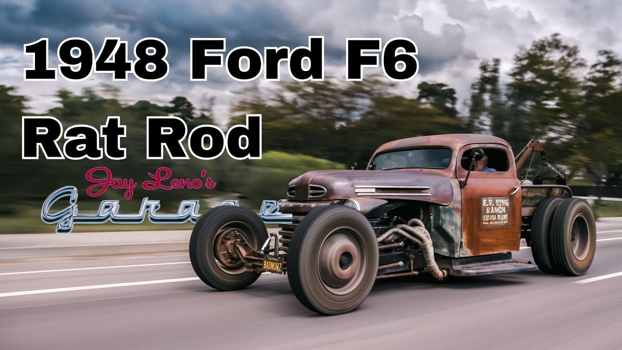Jay Leno's Encounter with a Unique 1948 Ford Rat Rod