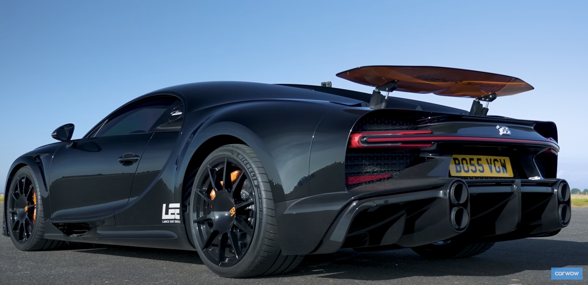 Chiron Super Sport Battles Twin-Turbo Lambo and Electric WRX Rally Car