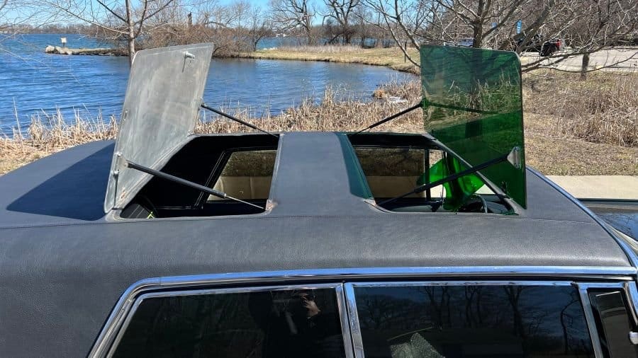 Close-Up of Custom Features