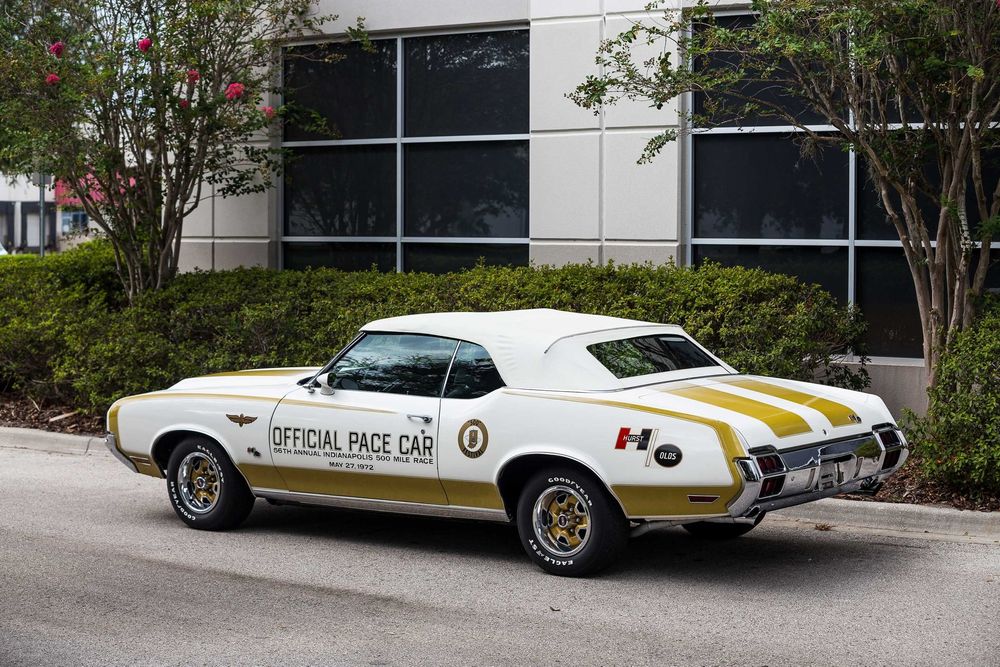 Lead The Pack In This Rare 1972 Hurst/Olds Pace Car Convertible