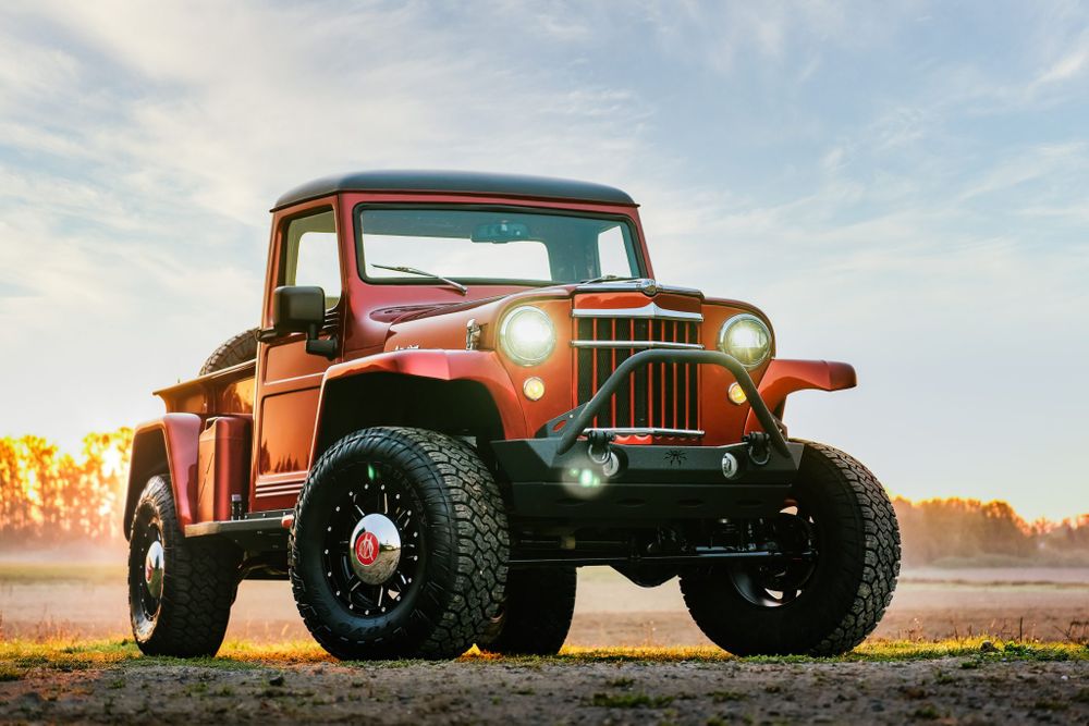 Classic Body, Modern Performance 1955 Willys Pickup