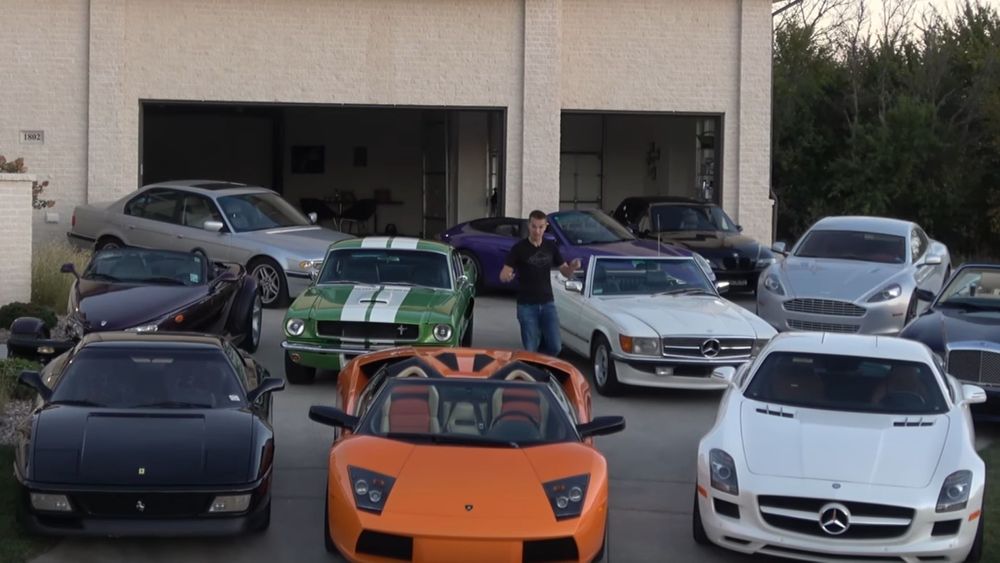 Tyler Hoover Gives Car Collection Tour