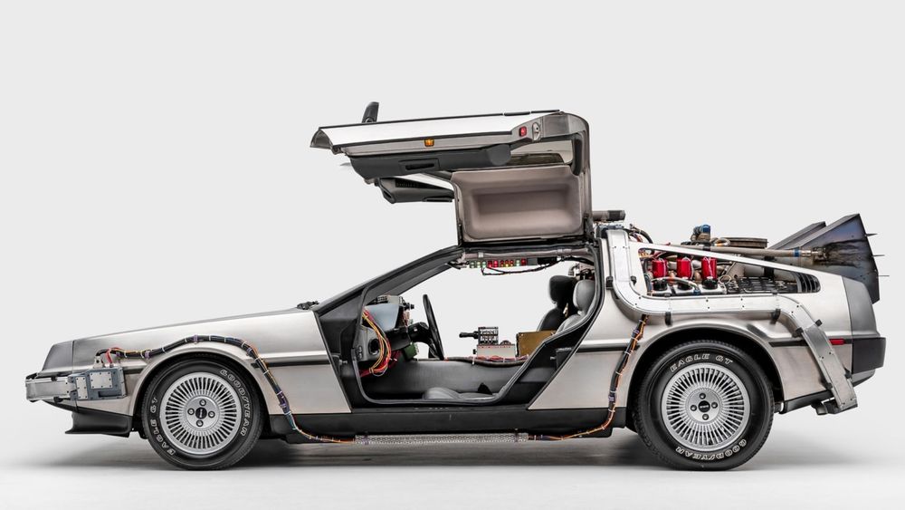 Time Machine DeLorean Inducted Into National Historic Vehicle Register