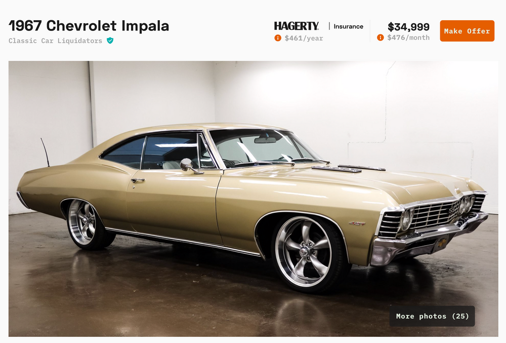 Classic, Collector, And Exotic Car Loans Being Issued