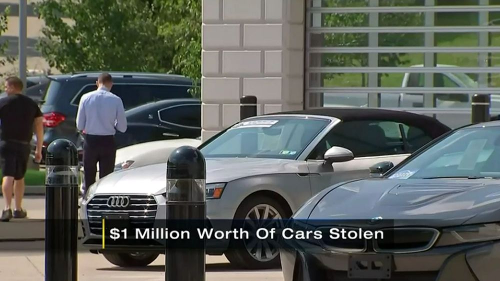 Up To 1 Million In Cars Stolen From Dealership