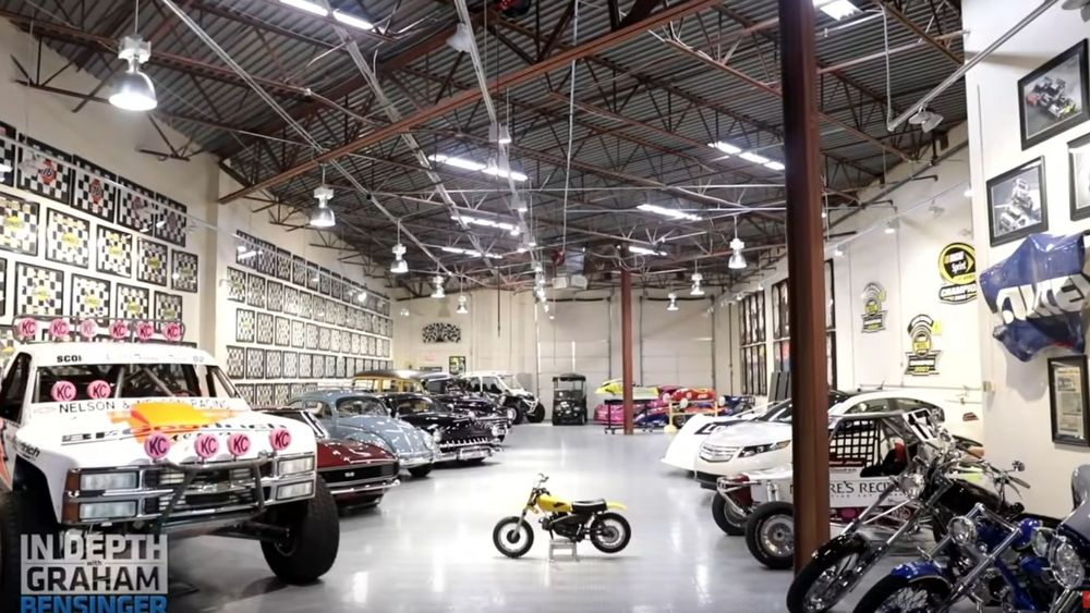 Jimmie Johnson Shows Off His Car Collection