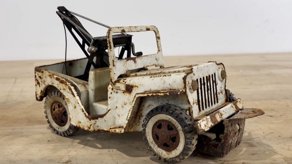 1968 Tonka Jeep Gets Fully Restored