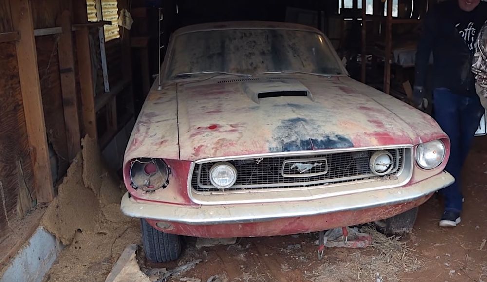 1968 R-Code Mustang Discovered In Ruin