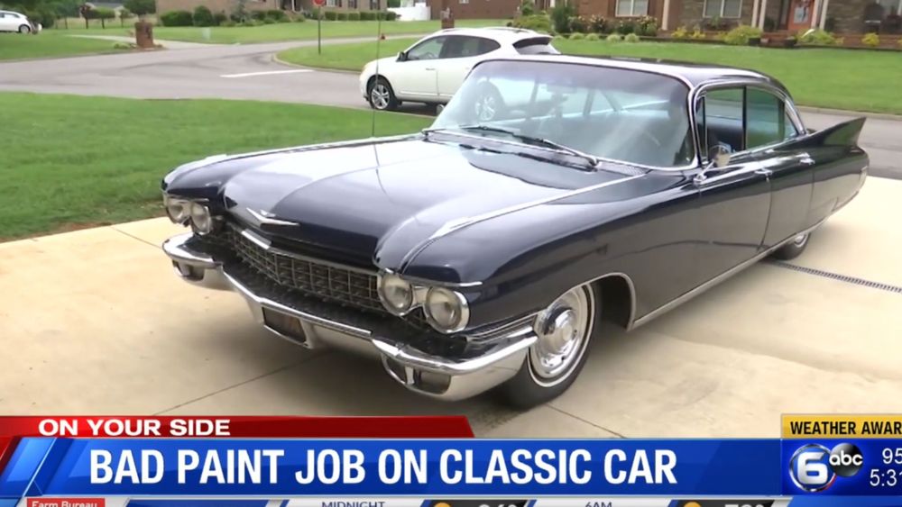 Tennessee Man Mad At MAACO Paint Job Fail