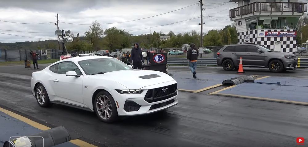 2024 Mustang GT Takes on Jeep Grand Cherokee Trackhawk