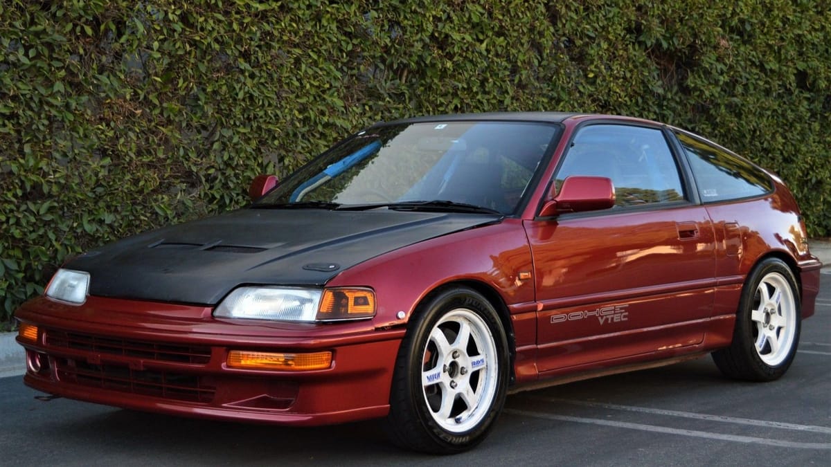 1991 Honda CRX SiR Is Ready For More Track Days