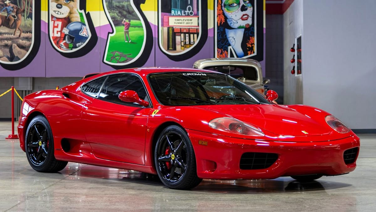 Low-Mileage 2003 Ferrari 360 Is A Must-Have For Any Collection, image size:1200x675