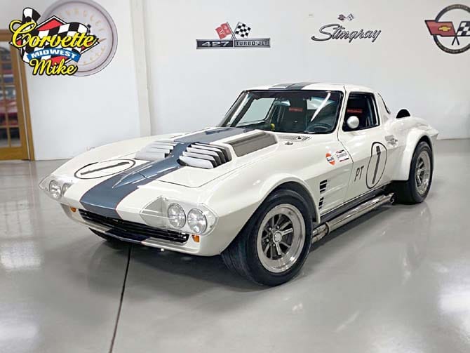 1965 Chevy Corvette Grand Sport Tribute Packs A Can-Am Racing Engine