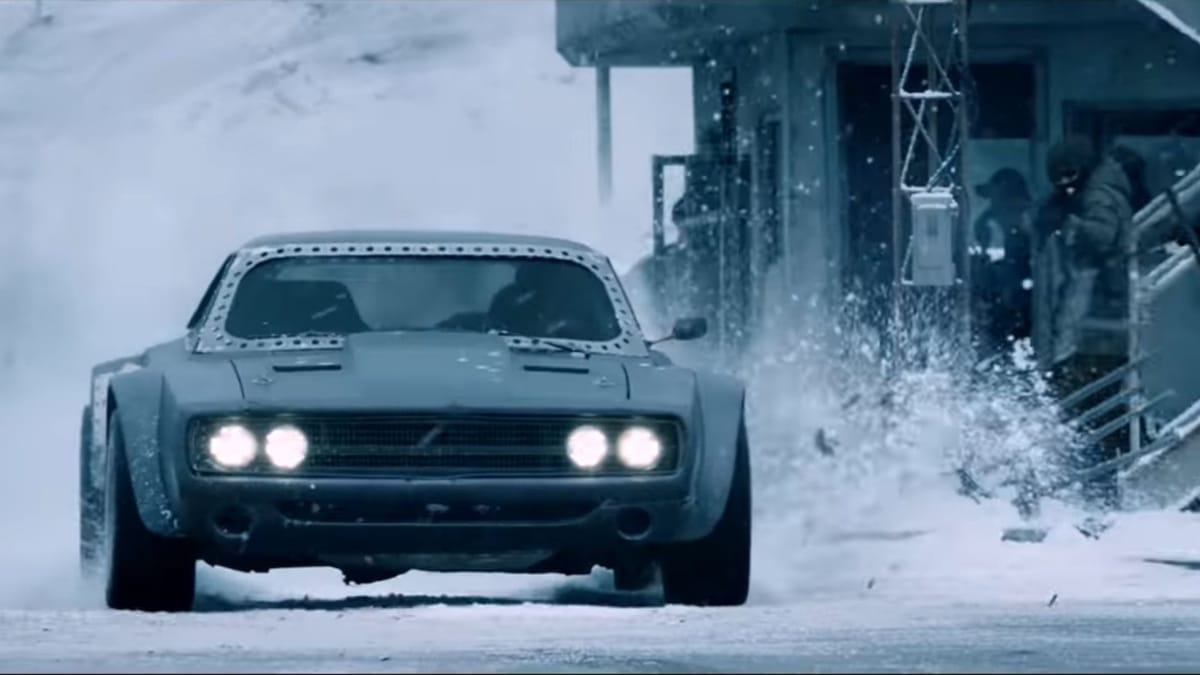 Fast and furious sales 8 dodge charger
