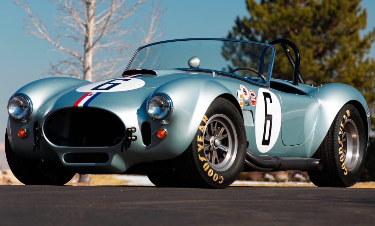 Carroll Shelby's 1965 Shelby 427 Cobra Sold for an Insane
