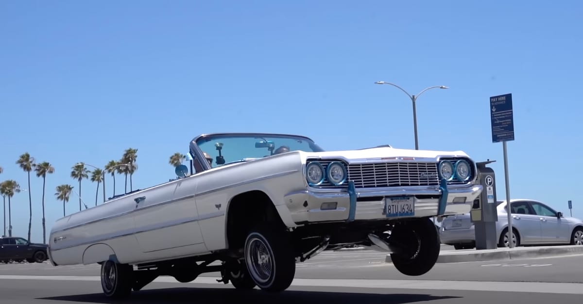 1964 Chevy Impala Is A Hopping Lowrider