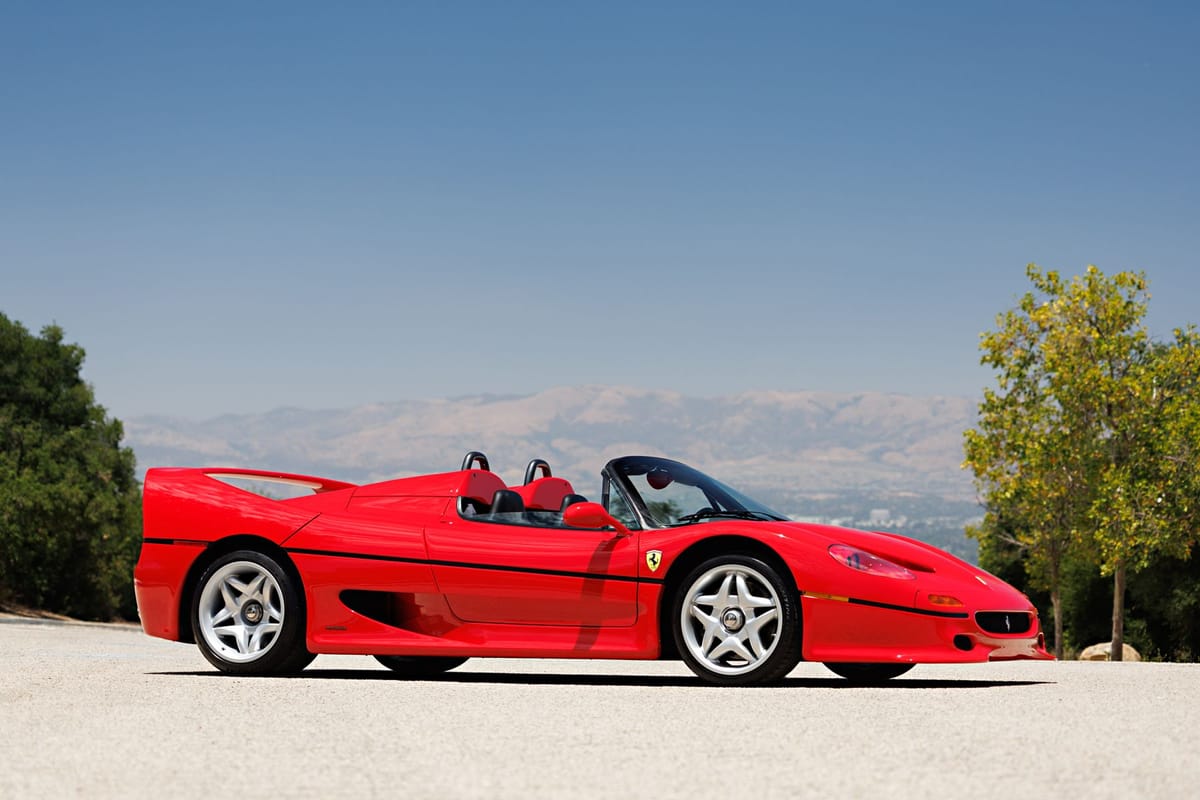 Mike Tyson's Former 1995 Ferrari F50 Could Join Your Collection