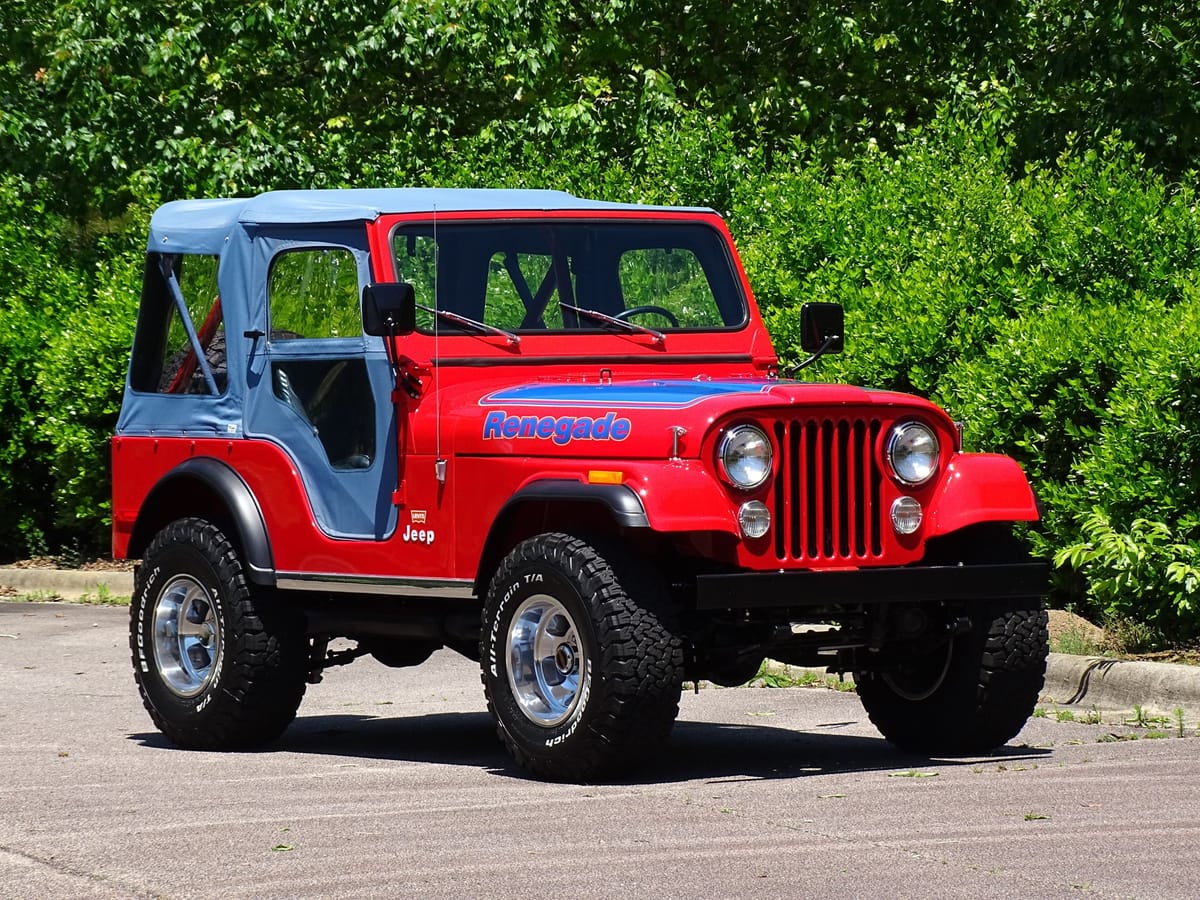 Fully restored jeep cj5 selling at the raleigh classic