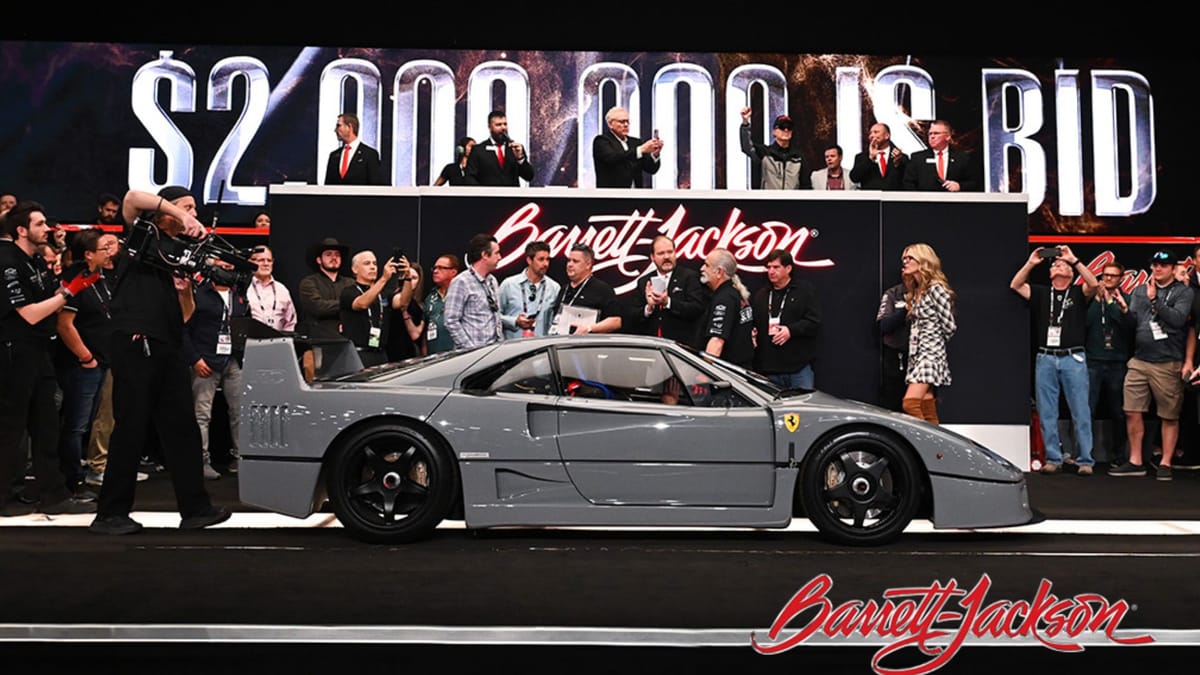 Barrett Jackson Scottsdale 2023 Sees Some Big Sales