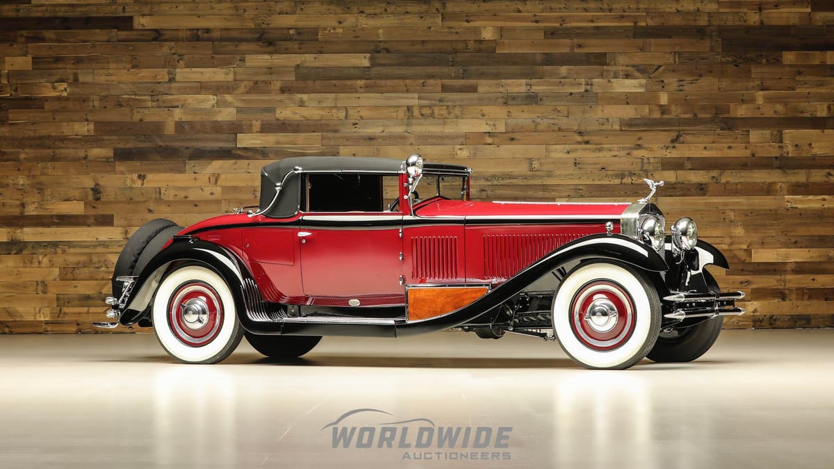 ブリタニカFABBRI'S TREASURY OF WORLD CLASSICS Stunning 1930 Isotta Fraschini Tipo 8A S Roadster
