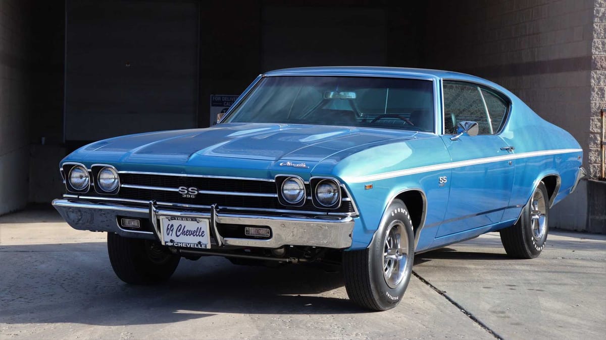 その他 a.396 Numbers-Matching 1969 Chevrolet Chevelle SS396 Is Flawless