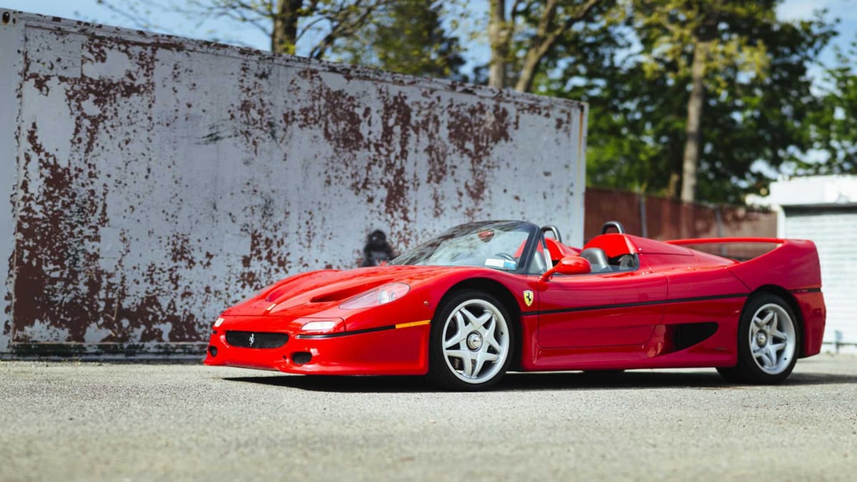 BURAGO 18-31108R Scale 1/43 | FERRARI F50 1995 RED