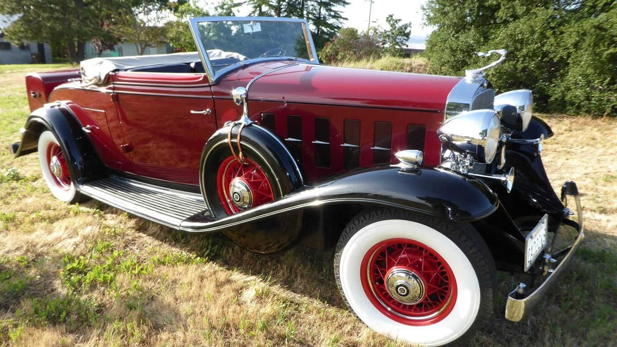 Own This 1932 Cadillac 355B Convertible