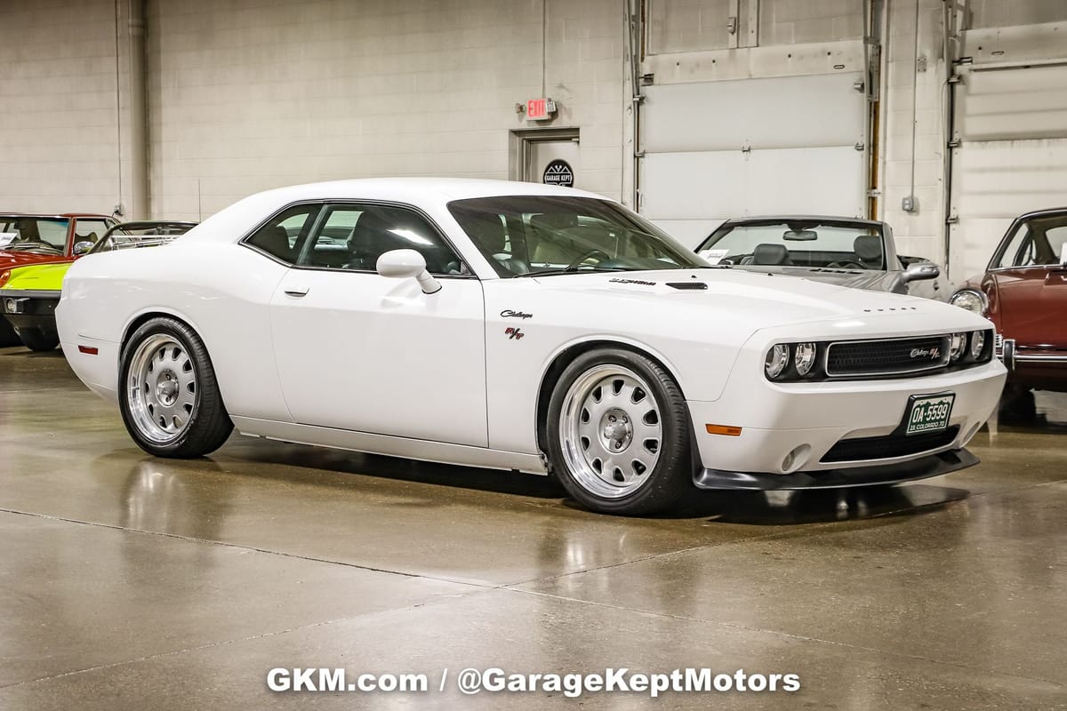 Modern Spin on the Iconic 'Vanishing Point' Dodge Challenger