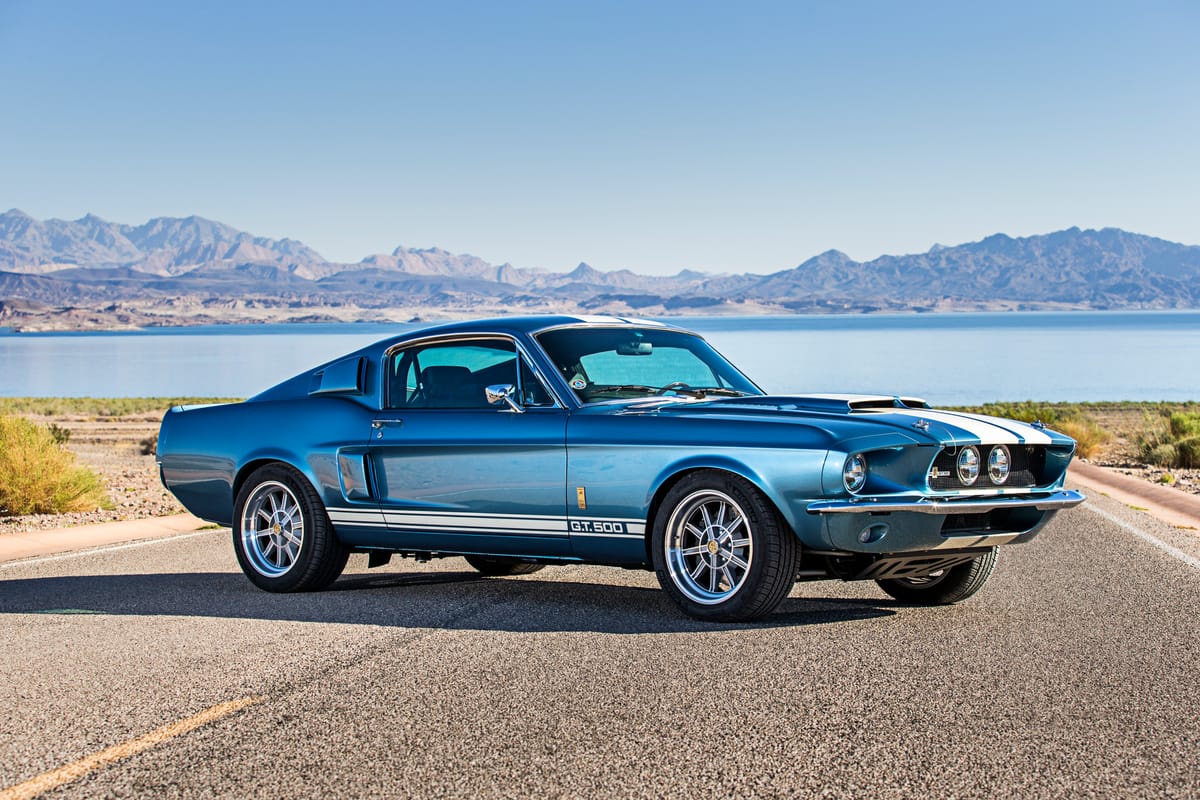 Modernized 1967 Shelby GT500 for Carroll Shelby Centennial