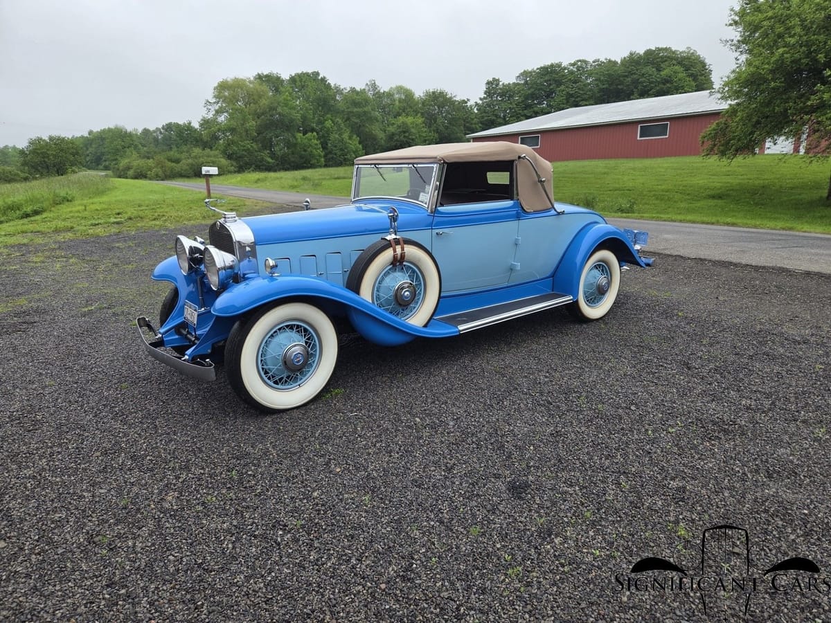 Fully Restored 1931 Cadillac 355 Convertible Coupe by Fleetwood