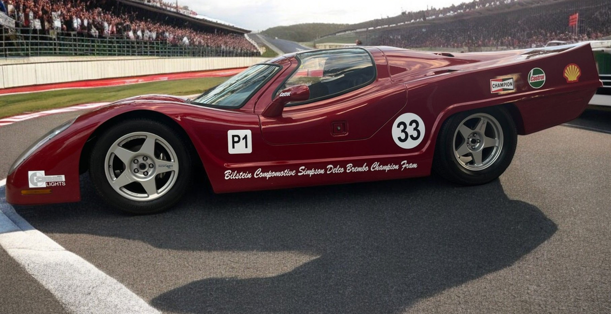 Rare Porsche 917 Tribute With Gullwing Doors and Aluminum V-8