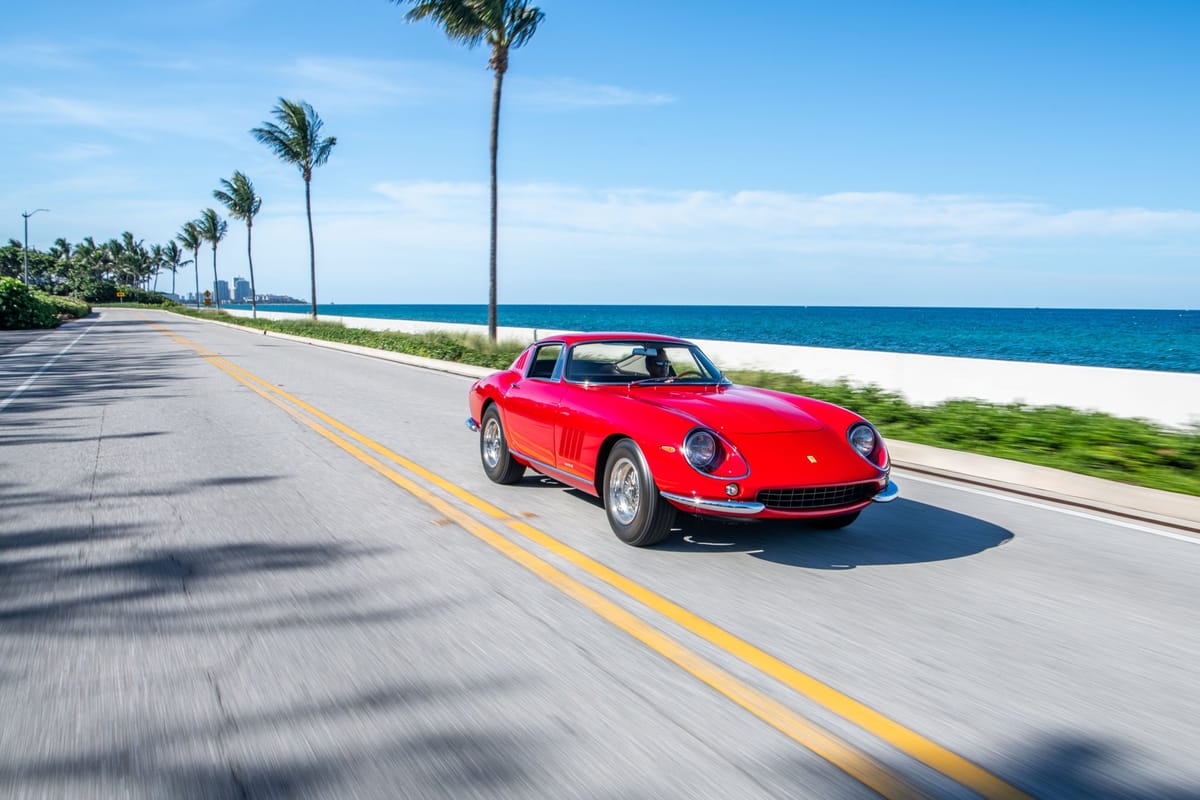 Fully Restored 1967 Ferrari 275 GTB/4 to Star at Pebble Beach and